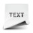 Clipping Text Icon